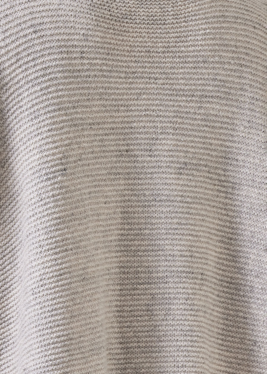 cotton linen mix open waistcoat - mid