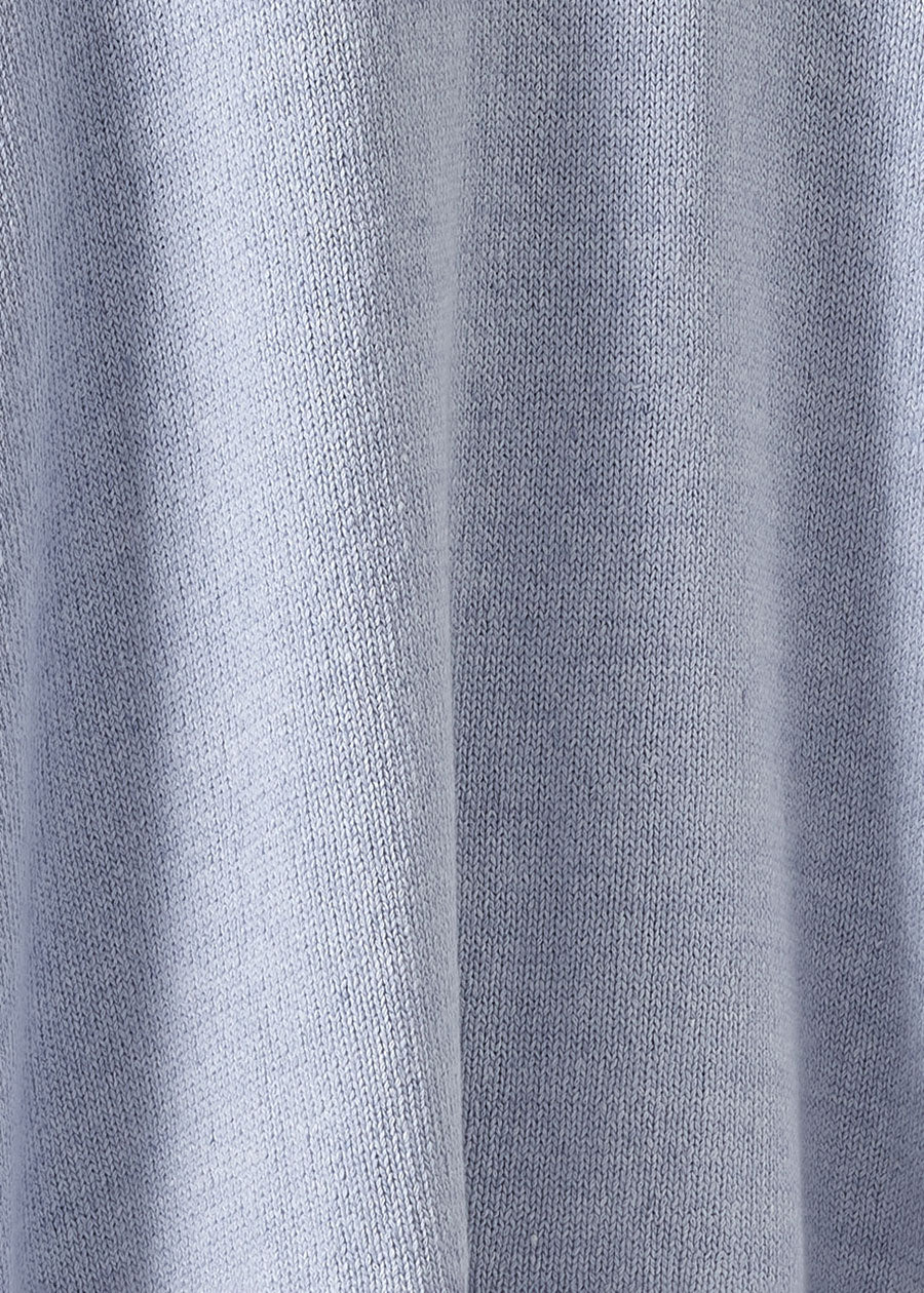 cotton linen mix sleeveless a-line v-neck - mid plus
