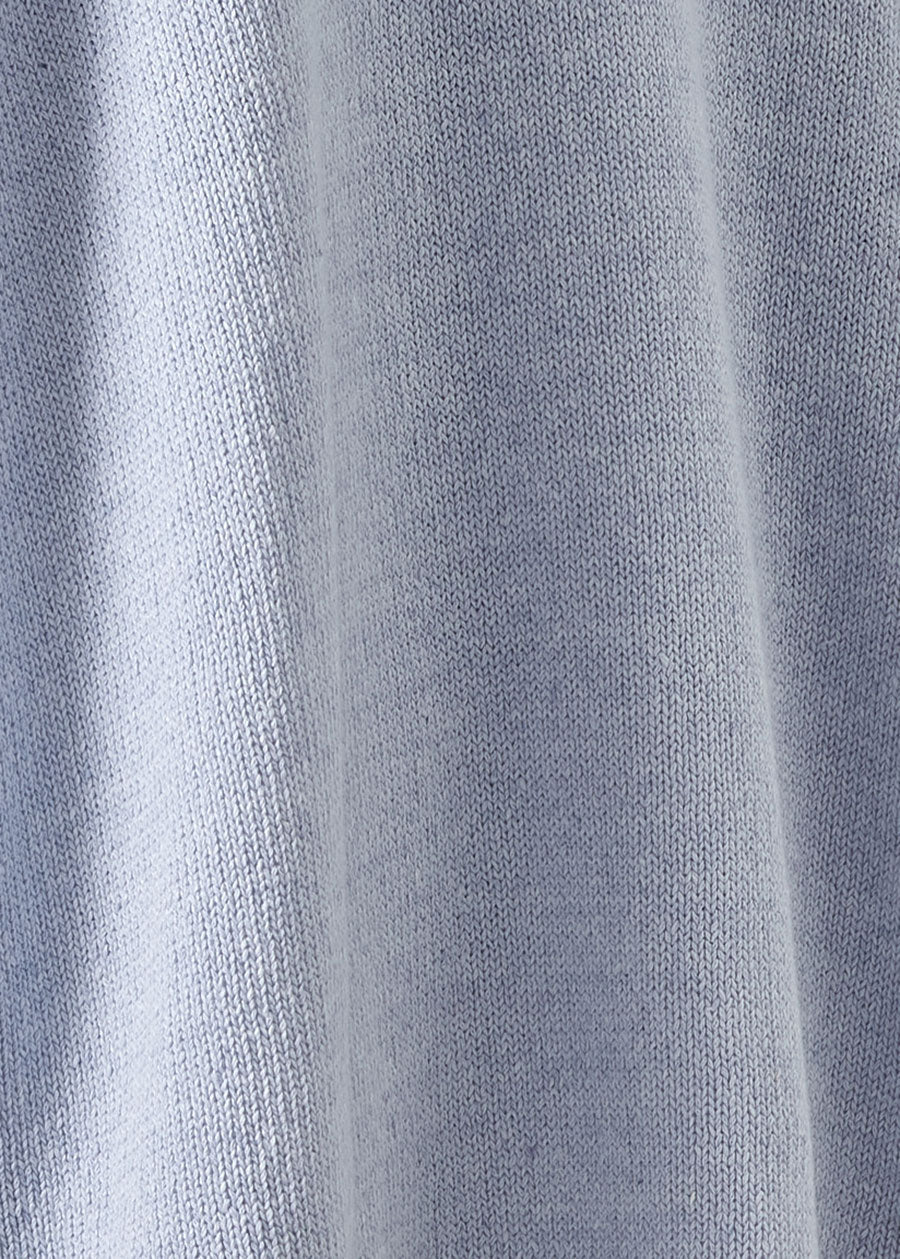 cotton linen mix v-neck cardigan - long