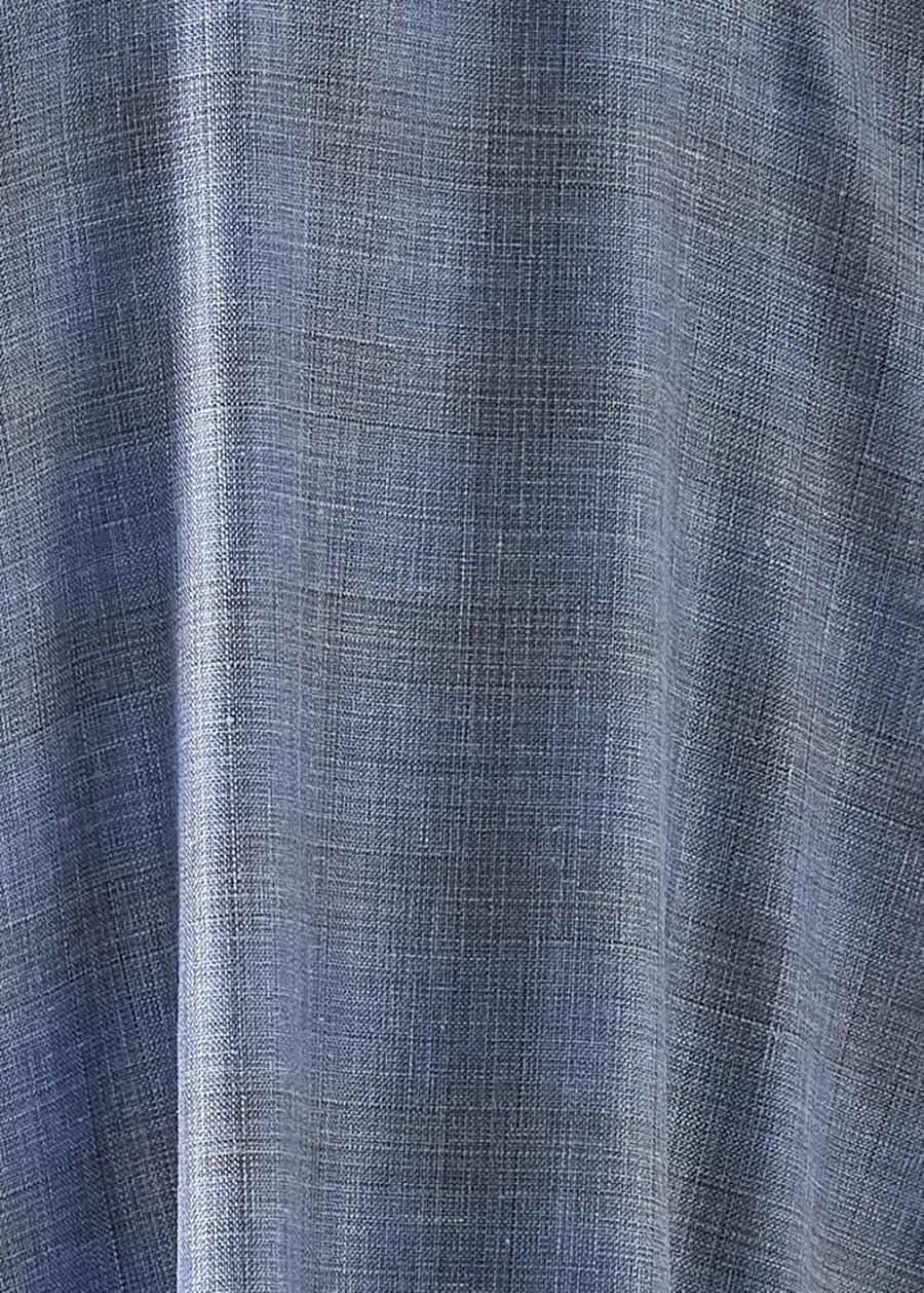 silk linen wool mix boat neck top - long