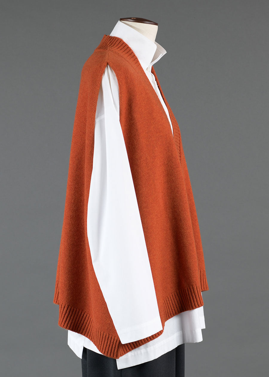 a-line sleeveless deep v-neck - mid plus