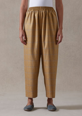 silk cashmere japanese trouser