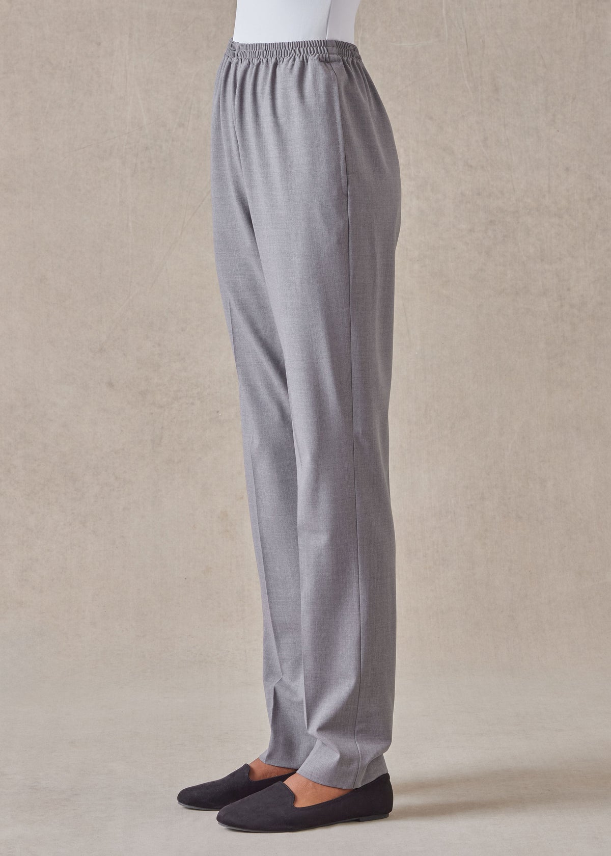 wool narrow trouser