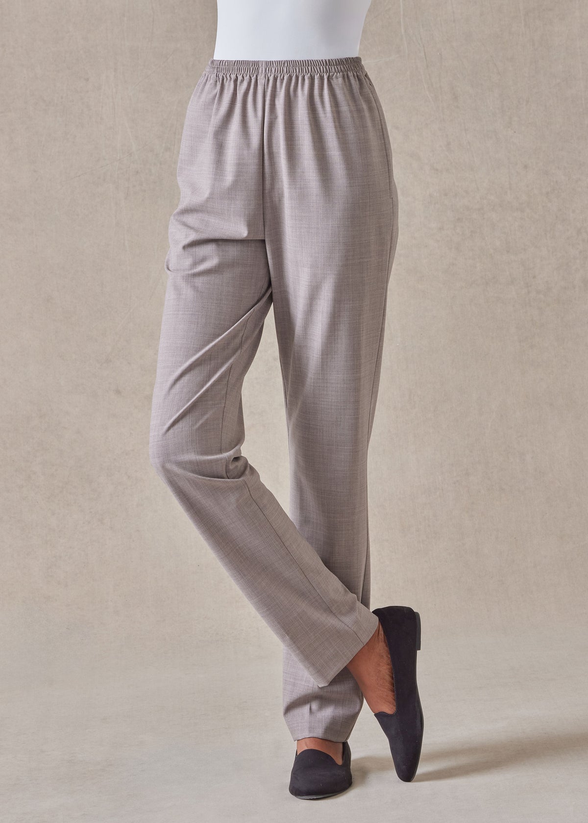 wool narrow trouser