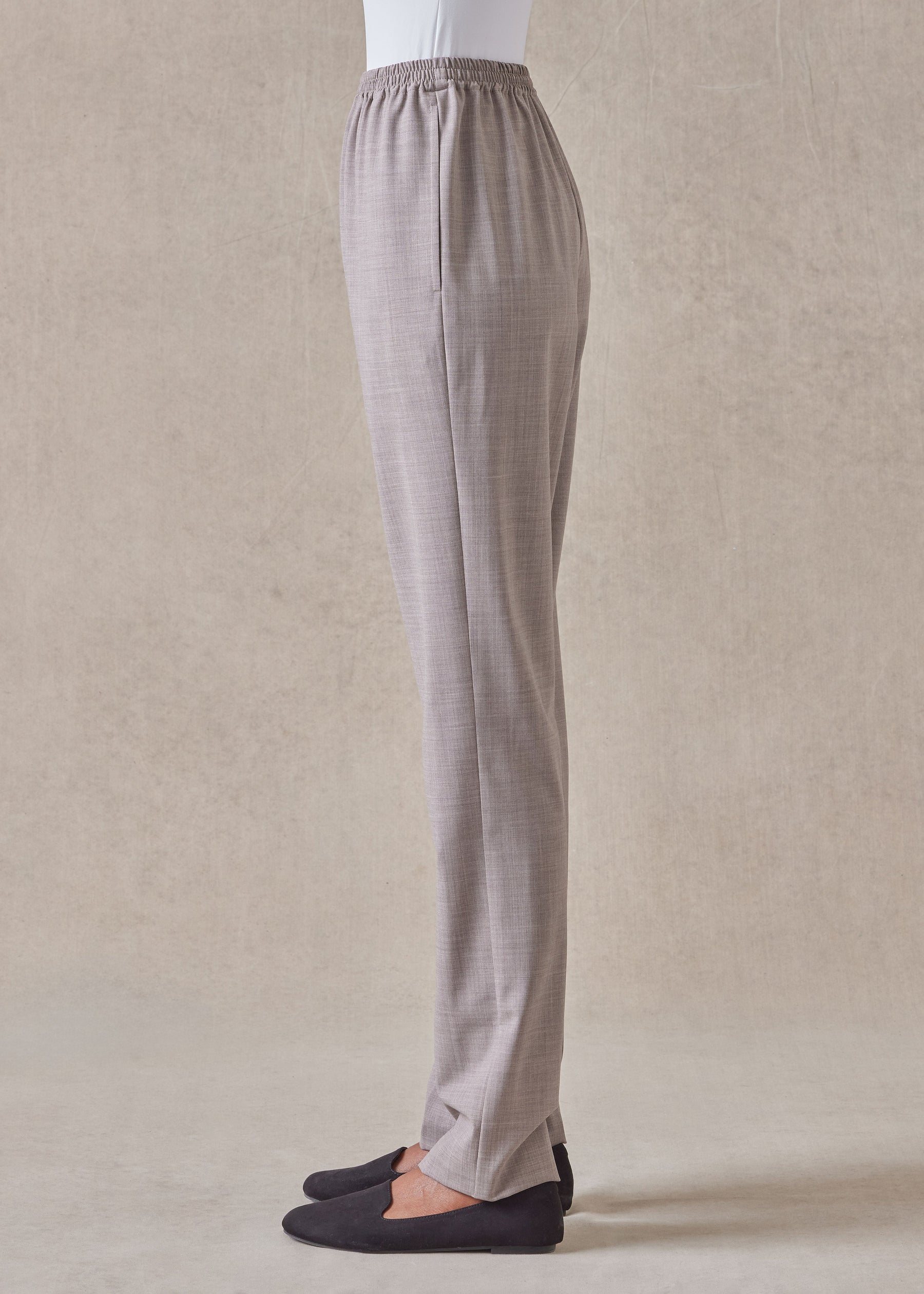 wool narrow trouser