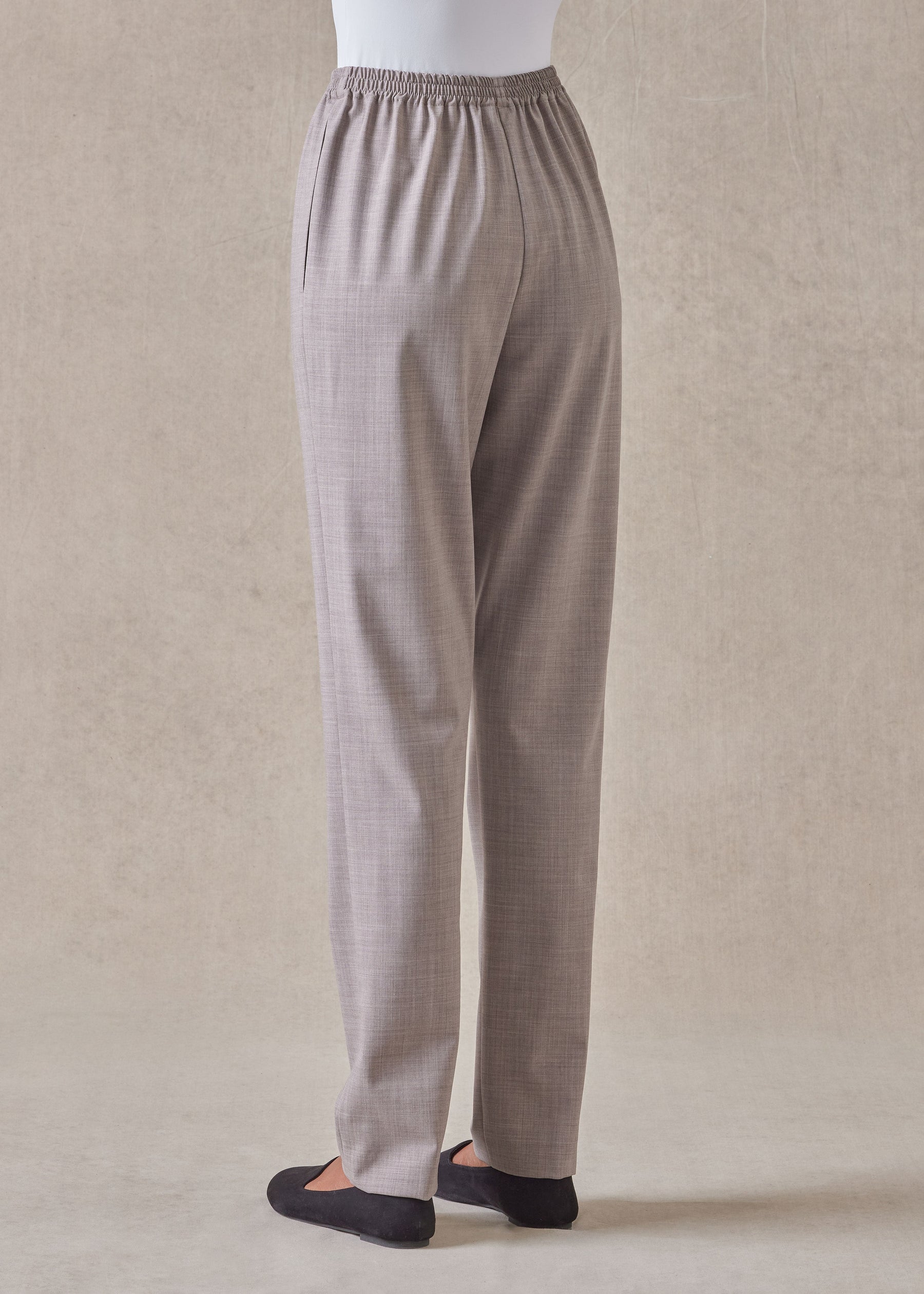 wool narrow trouser