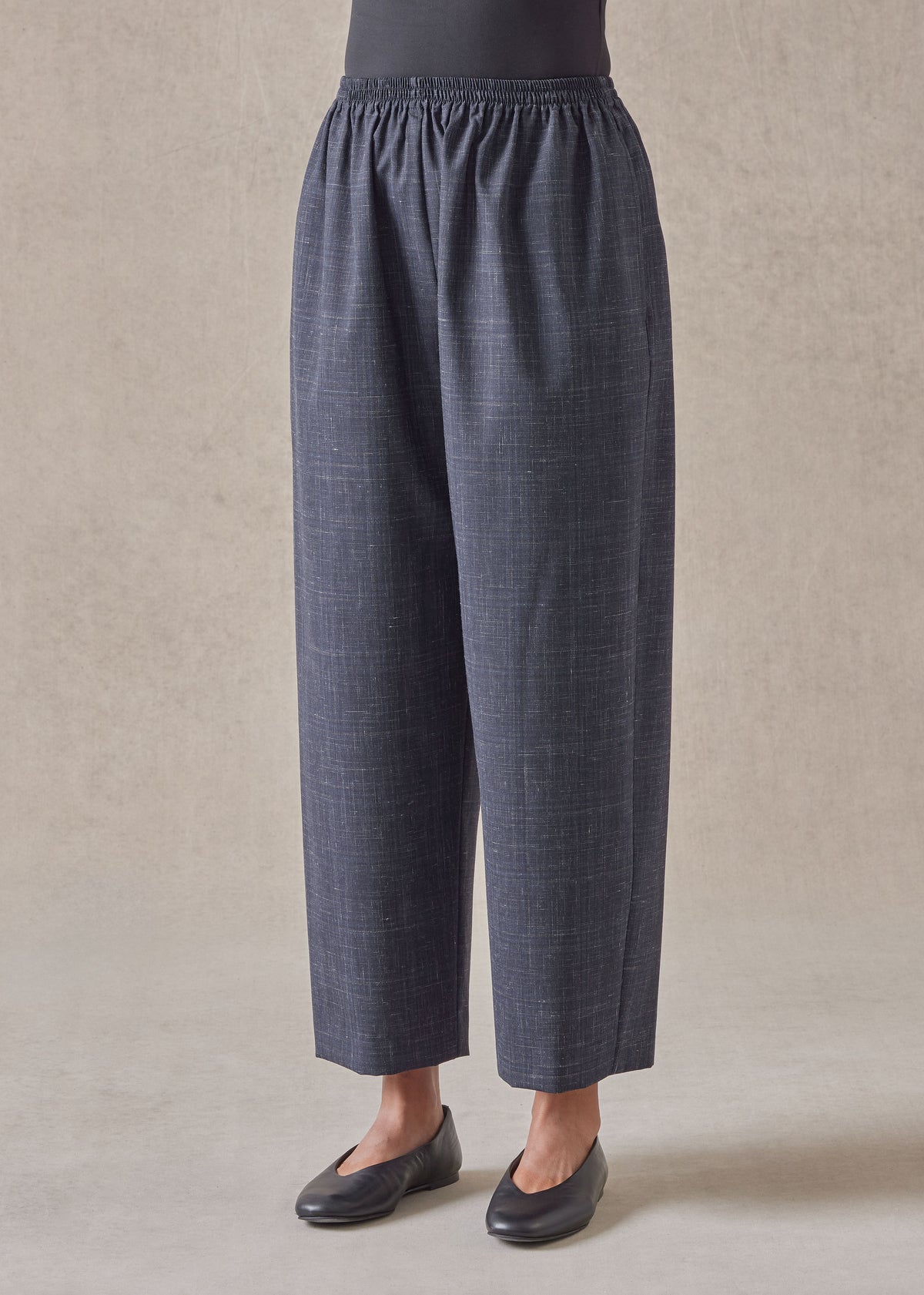 wool linen japanese trouser