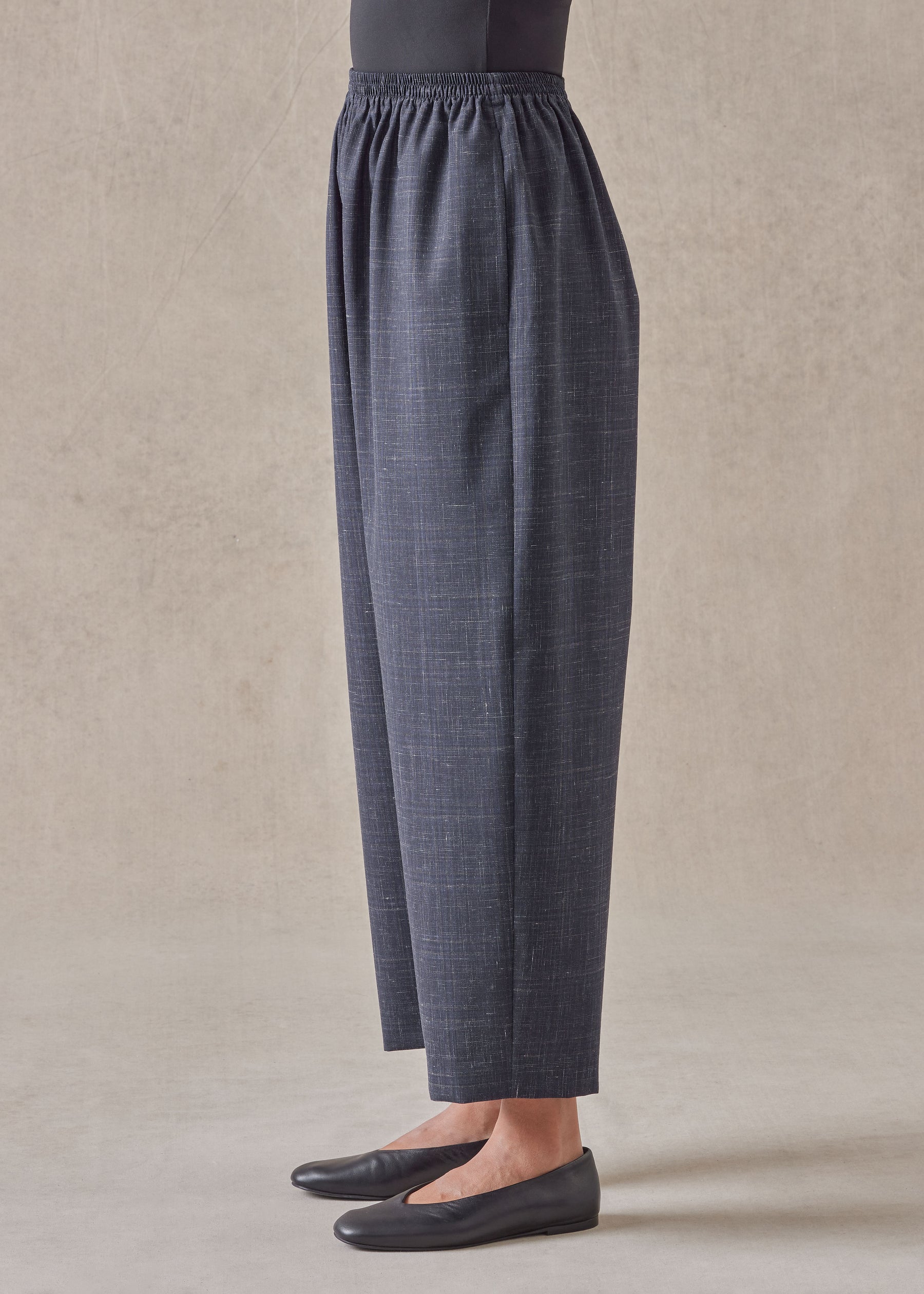 wool linen japanese trouser