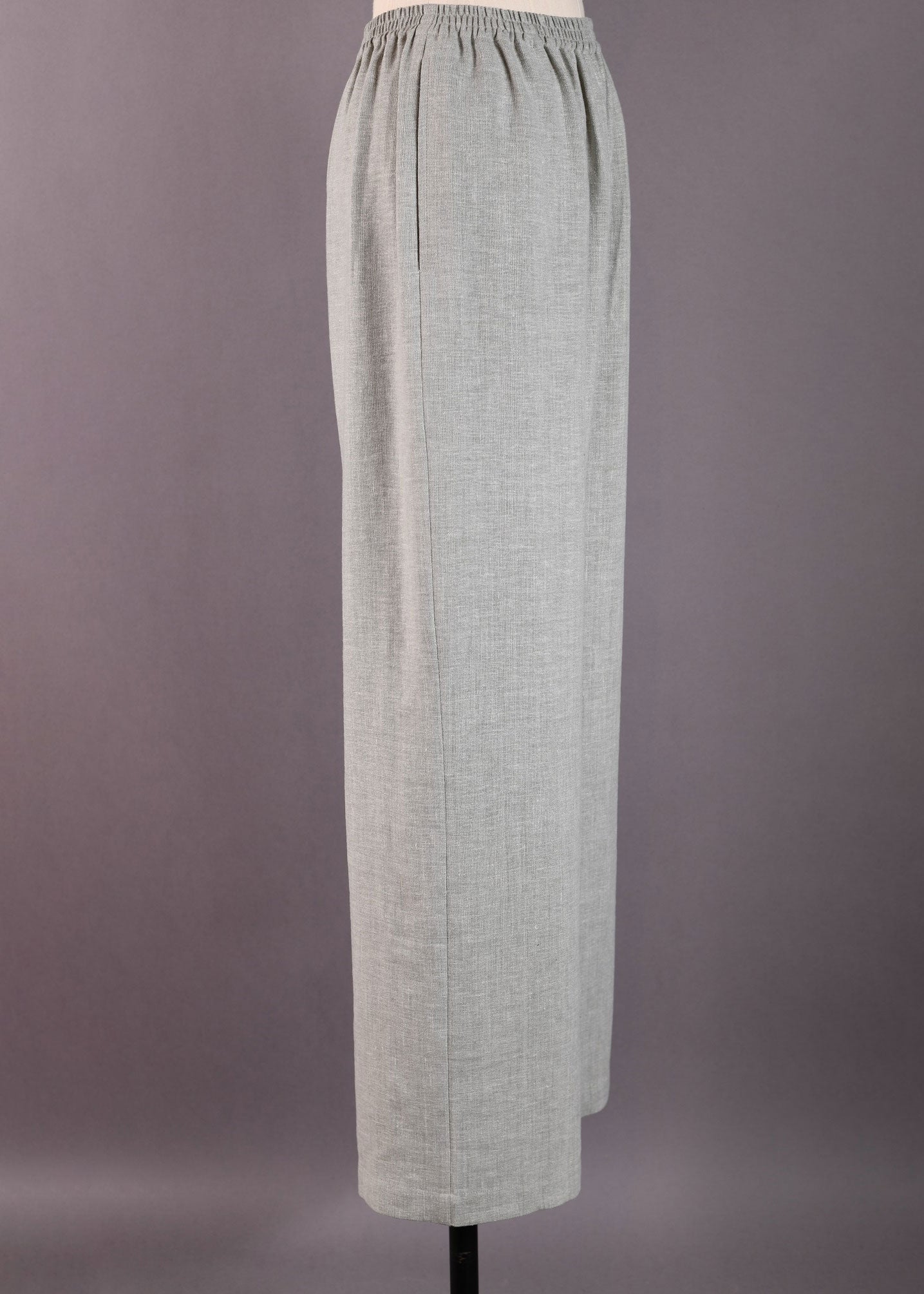 linen mix full trouser