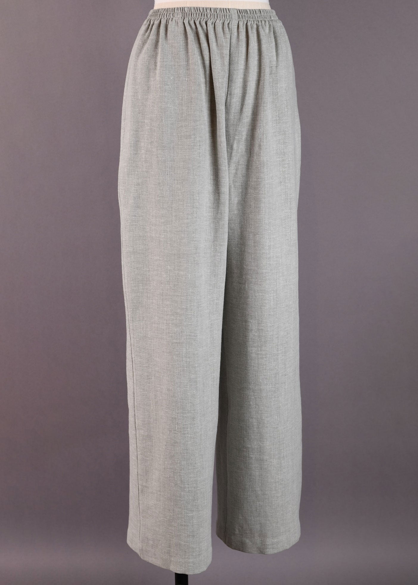 linen mix full trouser