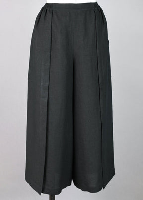 linen cropped nepali trouser