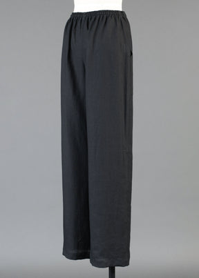 linen patchpocket drawstring trouser