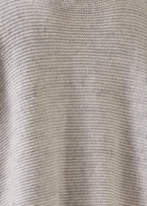 cotton linen mix  open waistcoat - mid