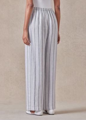 linen drawstring trouser