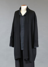 a-line shawl collar cardigan - long plus