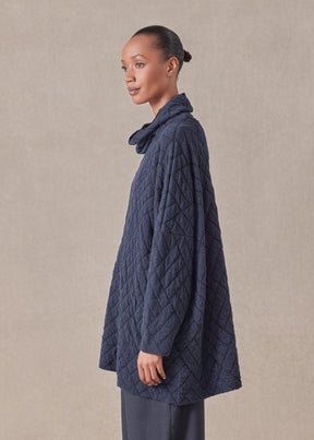 cashmere knitted monks top -  long