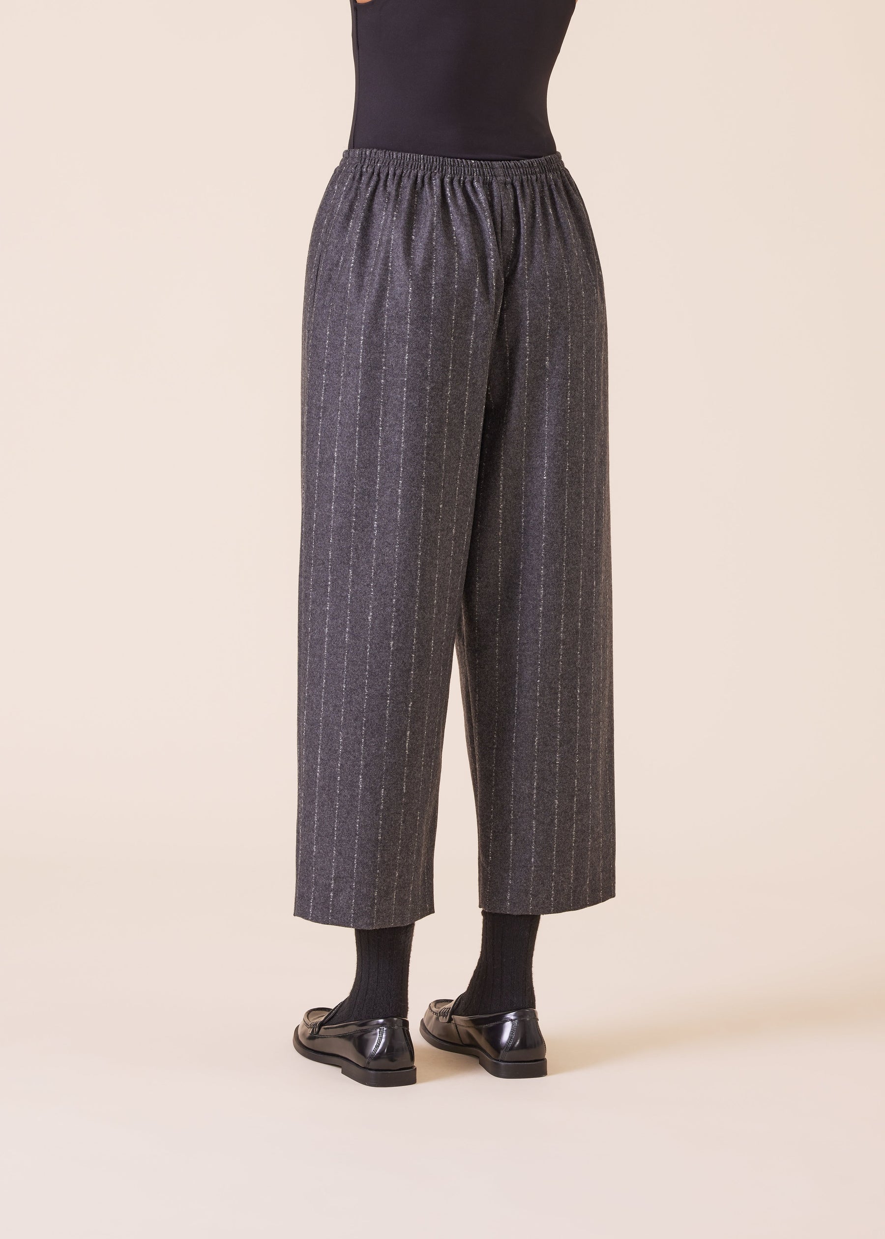 wool cashmere mix japanese trouser