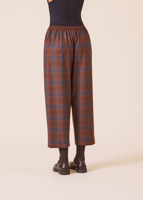 wool silk mix japanese trouser